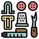 Sewing Accessories Buttons Icon