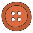 Sewing Button Clothes Tailor Icon