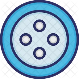Sewing Button  Icon
