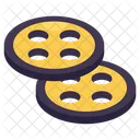 Sewing Button Sewing Utensil Fastener Button Icon