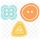 Sewing buttons  Icon