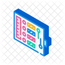Sewing Kit Isometric Icon