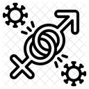 Sex Virus Coronavirus Masturbation Transferring Risk Intercourse Covid Icon