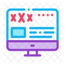 Sex Website  Icon