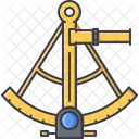 Sextant Navigation Pirate Icon