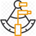 Sextant Celestial Navigation Navigational Instrument Icon