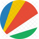 Seychelles Flag Country Icon