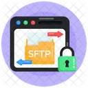 Sftp 프로토콜 웹 Sftp Sftp 전송 아이콘