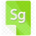 Sg File Format Icon