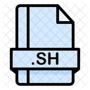 Sh File File Extension Icon