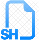 Filetype Sh Scripting Icon