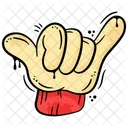 Skaka Hand Gesture Symbol