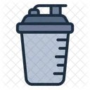 Shaker Bottle Fitness Drink Icon