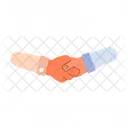 Networking Business Shaking Hands Closing Deal Handshake Business Diverse Icon
