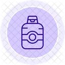 Shampoo Bottle Color Circle Icon Icon