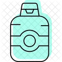 Shampoo Bottle Color Shadow Thinline Icon Icon