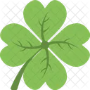 Shamrock Clover Leaf Icon
