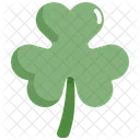 Shamrock Leaf Saint Patricks Day Icon