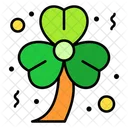 Shamrock Clover Leaf Icon