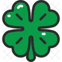 Shamrock St Patrick Day Clover Icon