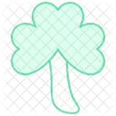 Shamrock Green Clover Icono