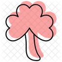Shamrock Green Clover Icono