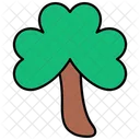 Shamrock Green Clover Icono
