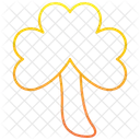 Shamrock Green Clover Icono