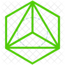 Sacred Triangle Shape Icon