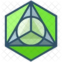 Sacred Triangle Shape Icon