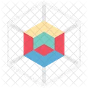 Shape Geometrical Box Icon