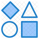 Shape Blocks Geometric Shape Bricks Icon