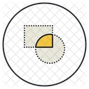 Shape Intersection  Icon