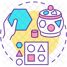 Shape sorters  Icon