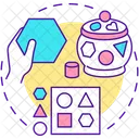 Shape Sorter Toy Icon