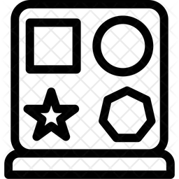 모양 장난감  아이콘