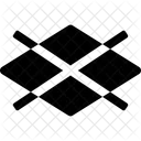 Shapes Rombus Checker Icon