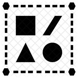 Shapes Icon - Download in Glyph Style