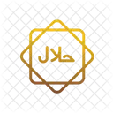 Shapes Decoration Halal Icon