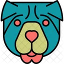 Shar Pei Pet Dog Icon