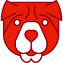 Shar Pei Pet Dog Icon