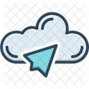 Share Cloud Cursor Icon