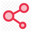 Share Connector Networking Symbol