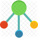 Share Network Hierarchy Icon