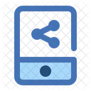 Share Transfer Bluetooth Icon