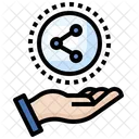 Share Hand Gestures Icon