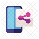 Share Document Data Symbol