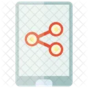 Share Smart Phone Network Icon