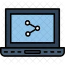 Share Computer Laptop Icon