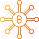 Share Bitcoin Money Icon